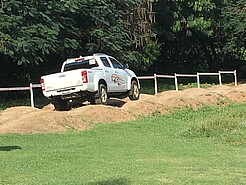 Offroad - Fahren auf dem ISUZU 4x4 Land in der Nähe von Pattaya